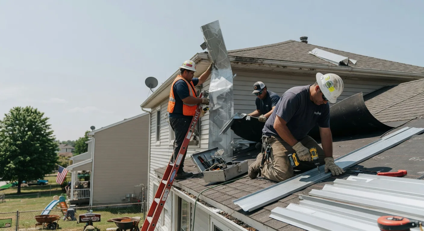 Metal Roof Repair in New Galilee, PA